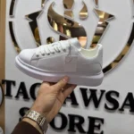 سنيكرز أبيض فاخر نعل عالي - تصميم "ألكسندر alexander