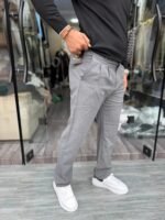 ⁦بنطلون قماش رجالي "My West" - قصة سليم فيت (Slim Fit)⁩ - الصورة ⁦2⁩